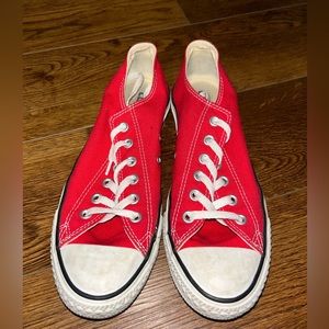 Women’s Red Converse Sneakers